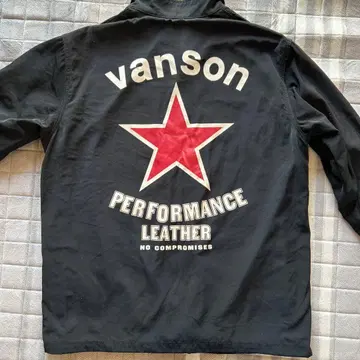 vanson 블랙 점퍼
