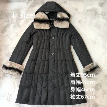 Gunnymodo 블랙 다운 자켓 후드 부착 40