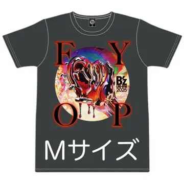B'z LIVE-GYM 2025 FYOP 투어 T셔츠 M 사이즈