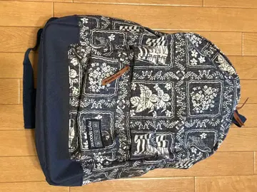 레인스푸너 알로하 패턴 럭색 백팩 네이비