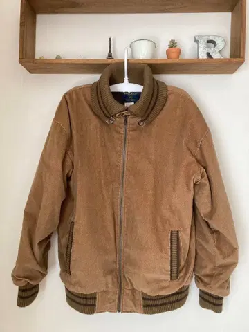 90s 울 리치 몰스킨 빈티지 자켓 블루종 사이즈 M