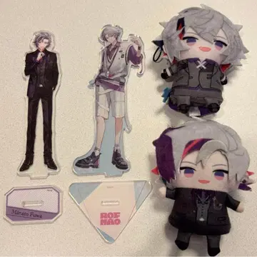 니지산지 후와 미나토 아크릴 스탠드 세트 아크릴 스탠드 니지페펫