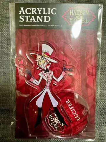 해즈빈 호텔 루시퍼 아크릴 스탠드 신주쿠 팝업