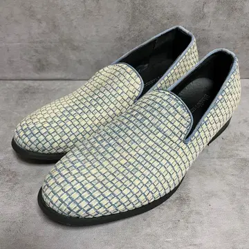 거의 미사용 [블랙바이반키쉬] (2) 오페라 슈즈 로퍼 메쉬