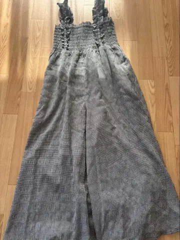 [ Heather ] 프릴 숄더 올인원