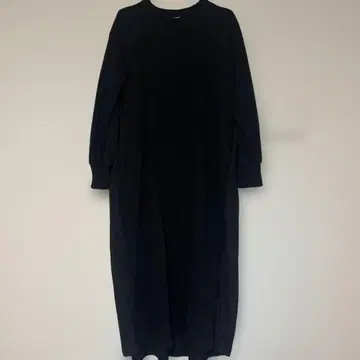 CONVERSE TOKYO 블랙 롱 원피스 긴팔 컨버스