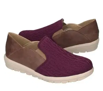 새상품 마레마레 에어로 방수 웨지 컴포트 슈즈 LL 와인