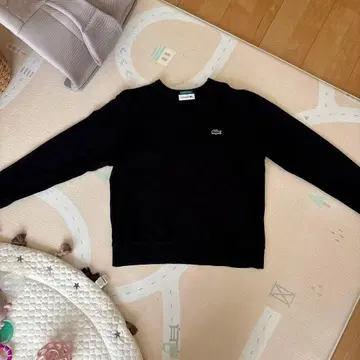 Lacoste 블랙 긴팔 스웨터