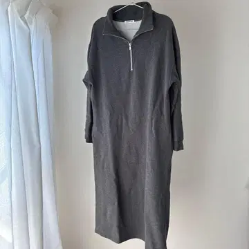 EVERYDAY I LIKE. 그레이 맨투맨 원피스