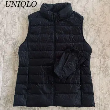 레어 UNIQLO 울트라 라이트 다운 베스트 MoMA 콜라보 패커블