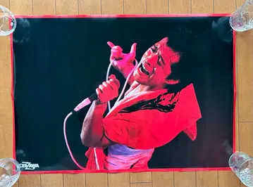 야자와 에이요시 THE ROCK 1980 라이브 포스터