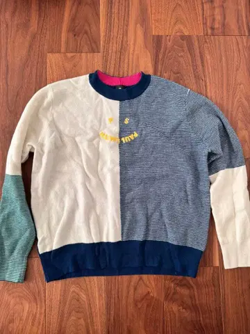 PS Paul Smith 컬러 블록 니트 긴팔 니트