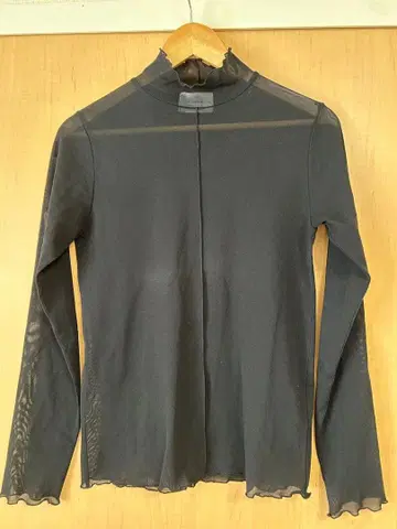 [ STUDIOUS ] 긴팔 시스루 상의 블랙