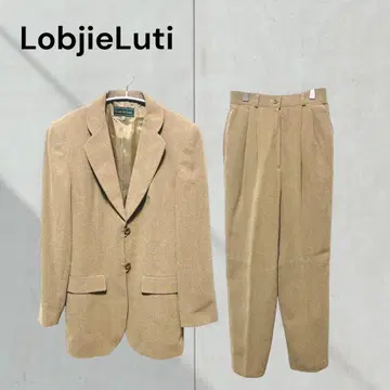 로브제 르티 팬츠 셋업 빈티지 구제 의류 레트로