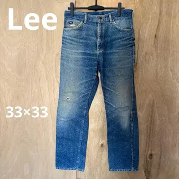 Lee 스트레이트 데님 라이트 블루