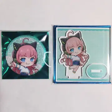 뱅드림! Dream Vacation 아크릴 스탠드 캔뱃지 츄츄