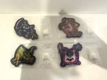 드래곤 퀘스트 캐릭터 마그네츠 킬러 머신/용왕/드래곤/하곤 4종 세트