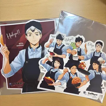 하이큐!! 오토야 다이컷 비주얼 보드 키타 신스케 & 전원 집합 & 덤