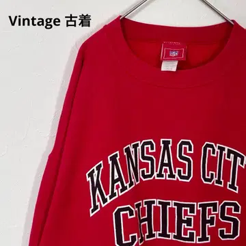 80년대 빈티지 구제 의류 Kansas City Chiefs 맨투맨