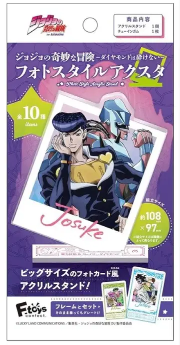 죠죠의 기묘한 모험 사진 스타일 아크릴 스탠드