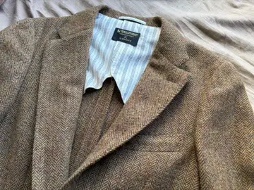 NEW&LINGWOOD x EDIFICE/트위드 자켓/브라운/46
