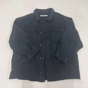 저널 스탠다드 코튼 밀리터리 자켓 M65풍 네이비