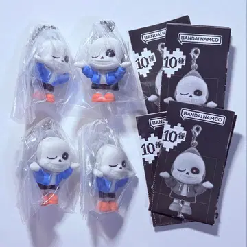UNDERTALE 쥠 연결 마스코트 샌즈 4개 세트