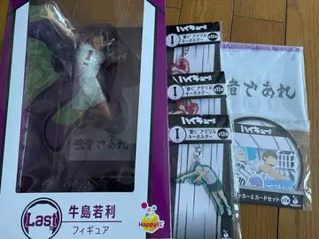 해피 복권 하이큐!! 라스트 원상 우시지마 와카토시 피규어 6세트