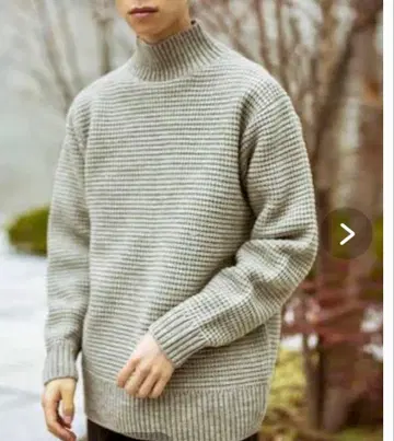 Johnbull 젬블 하이넥 니트 스웨터