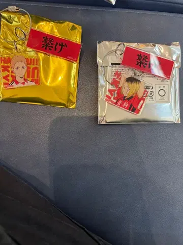 캐릭터 키링 세트 (금, 은)