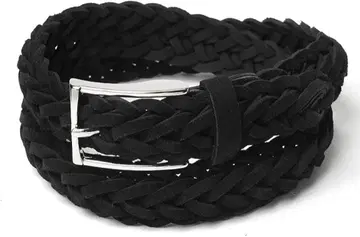 새들러스 스웨이드 메쉬 벨트 블랙