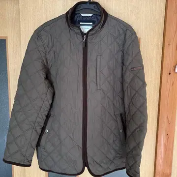 Golden Bear 퀼팅 자켓 올리브 그린