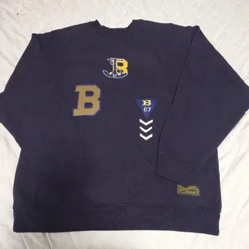 BLUE BLUE 네이비 맨투맨 트레이닝복