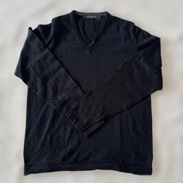 힐튼 V넥 긴팔 스웨터 M