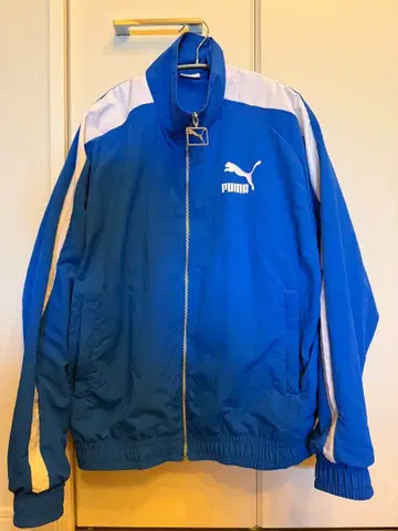 PUMA 파랑 지퍼 자켓 사이즈 S