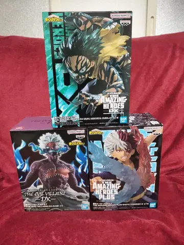 나의 히어로 아카데미아 토도로키 쇼토 다비 피규어 3체 세트