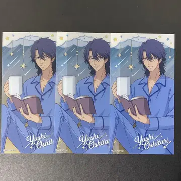 신 테니스의 왕자님 돈키호테 돈키 클리어 카드 오시타리 유시 3장 세트