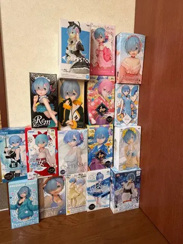 렘 피규어 세트