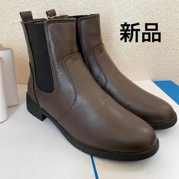 브라운 사이드 고어 부츠 L 사이즈