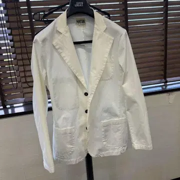MADSON 화이트 싱글 자켓 [ L ]