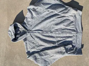 70년대 빈티지 안감 기모 후드티 YKK 알루미늄 편날개 ZIP