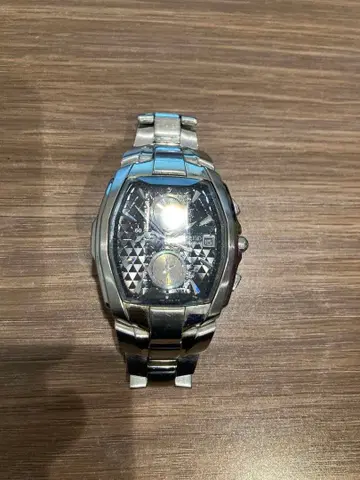 Wired 크로노그래프 시계 실버