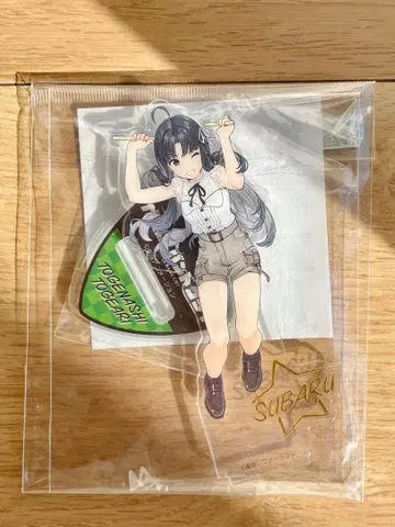 안와 스바루 걸즈밴드 크라이 금박 아크릴 스탠드