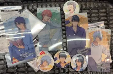 테니스의 왕자님 돈키 오시타리 유시 세트 카드 캔뱃지