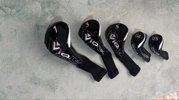 [ 미사용 ] 골프 클럽 헤드커버 세트 1, 3, 5, U4, U5