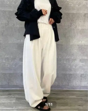 안나케리 AnnaKerry 와이드 코쿤 팬츠