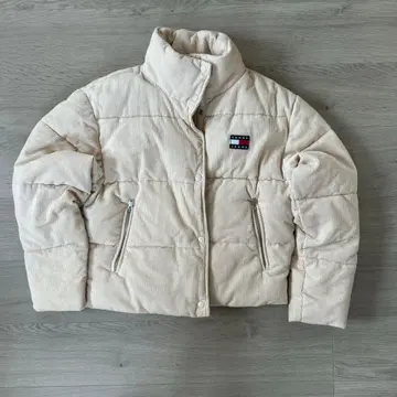 TOMMY JEANS 코듀로이 다운 자켓 S