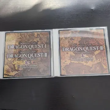 드래곤 퀘스트 I & II 드래곤 퀘스트 III CD
