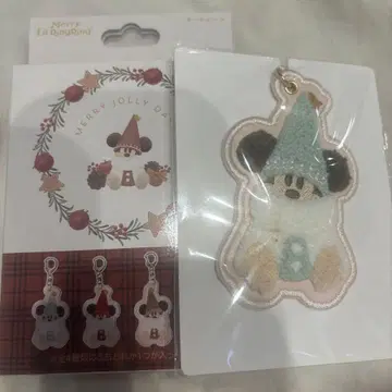 릴린린 키체인 디즈니 크리스마스 민트 블루
