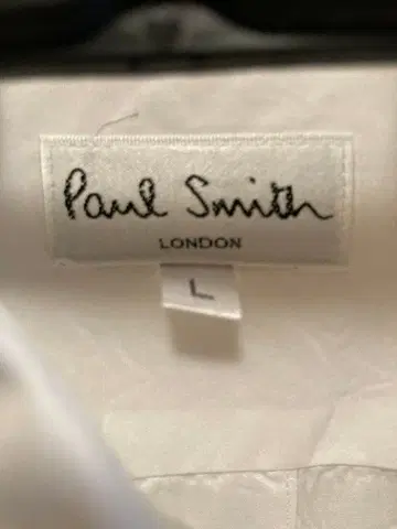 Paul Smith 남성용 코튼 드레스 셔츠 화이트